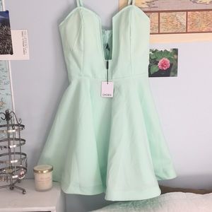 Mint Green Dress